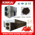 Electric hot air cycle black pepper/ red chili drying machine